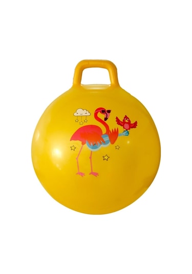 Zıp Zıp Kanguru Top Zıplama Topu Çocuk Plates 90 Kg Taşıma + Pompa