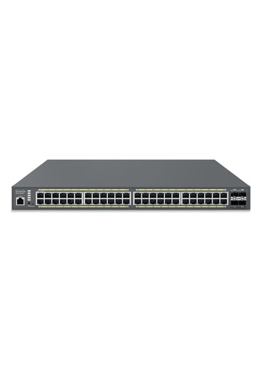 Ecs1552fp Poe+ Switch 48 X 10/100/1000 Port, 4 X Sfp+ 10gig Port, L2+ 48-port Poe+, 740w-126585