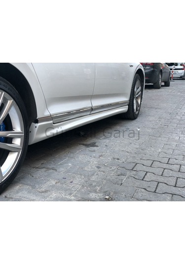 Passat B8 2014 - Sonrası Uyumlu Yan Marşpiyel Plastik