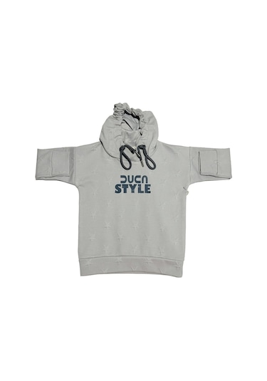 Kapüşonlu Alt-üst Takım 20208 Gri