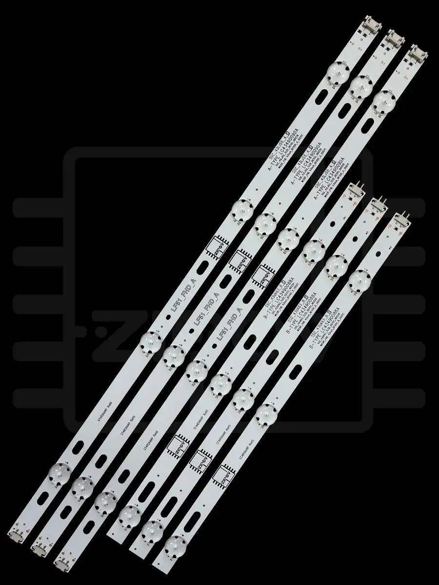 Zipov Lg 43lf510v 43lh570v 43lh510v Ver1 Tv İçin Arka Işık 74400227