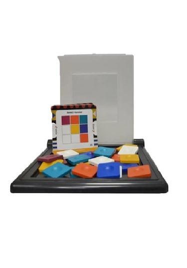 Renkli Kareler Zeka Akıl Strateji Aile Oyunu Oyuncak