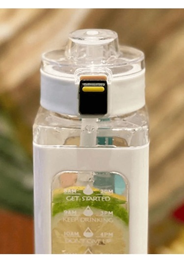 1 Adet Beyaz 700 Ml Spor Su Şişesi, Taşınabilir Damlatmaz Bardak. Dış Mekan, Whıte 0,9 L Whıte