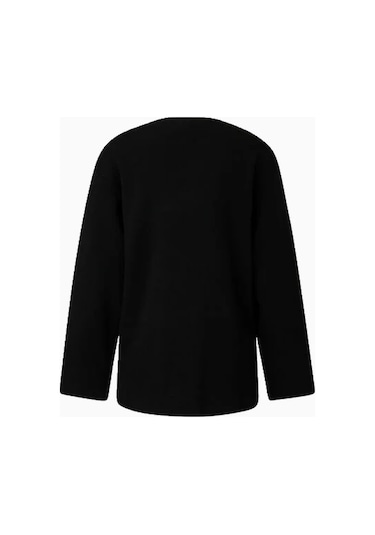 Bogner Diana Yün Karışımlı Oversize Lüks Kadın Kazak Siyah