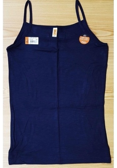 Ilke Kadın Likralı Flamlı Ince Askılı Atlet 227 - 6 Adet