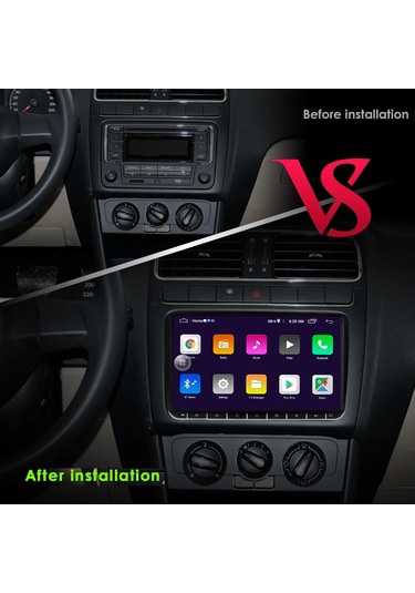 Volkswagen Android Multimedya 4gb-64gb 9 İnc Hd Ips Carplay Skoda