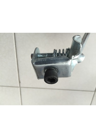 Bisiklet Orta Ayaklık Demir Park Ayağı Gri