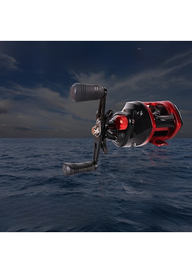 Kosona Ac200 Mavi Sağ El Metal Bobin, Dayanıklı Köprü/en Yakın Atış, Pürüzsüz İşletim, Hem Başlangıç Hem Profesyonel Avcılar İçin Olta Makinesi