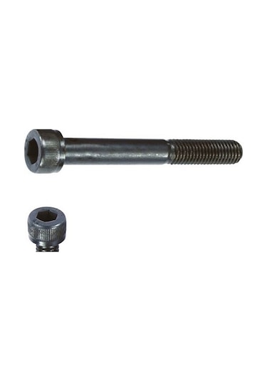 M6x100 İmbus Cıvata 8.8 Siyah 10 Adet