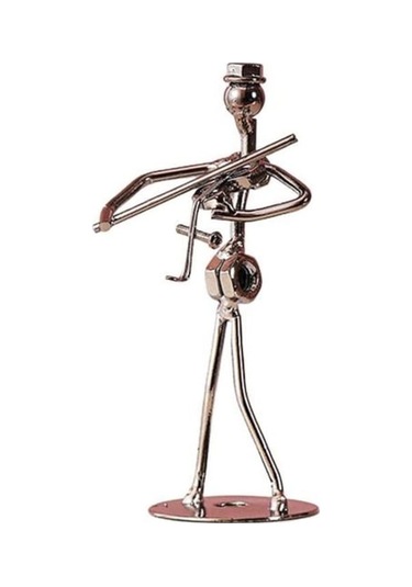 Novahub Dekoratif Süs Galvanik Metal Bant Süreci Çekim Sahne Demir Adam El Sanatları Dekorasyon Hediye İçin B B