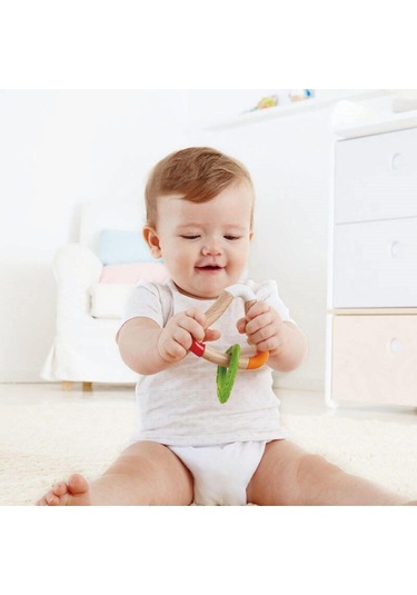 Hape Silikon Üçgen Dişlik Çok Renkli