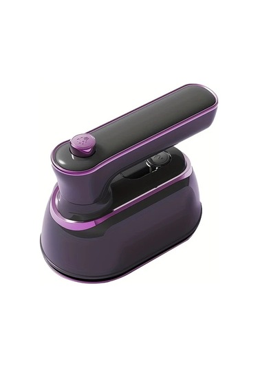 Topshop1 Gri Taşınabilir Hızlı Buhar Ütüsü 1000w 40w Seçenekleri 70ml 50ml Su Haznesi Ev Seyahat Kırışıklık Giderici Ölçü Kabı Isıya Dayanıklı Ped