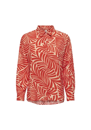 Only Bayan Gömlek 15318800 Mercan-bej Bej - Mercan