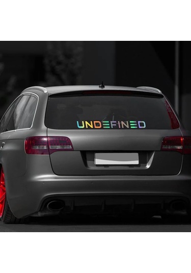 Dört Boyutlu Tanımlanmamış Araba Çıkartma Stil Gövde Penceresi Ön Cam Tampon Carbon Fiber 45.7x4.6cm 1 Piece Set