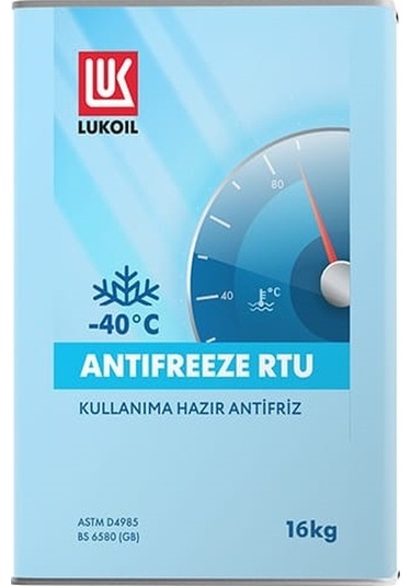 Lukoıl Hazır Antıfreeze Rtu -40c Mavi - 16 Kg