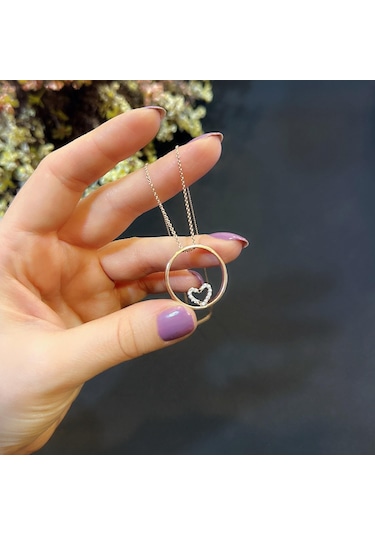 Stela Kalp Gümüş Kolye