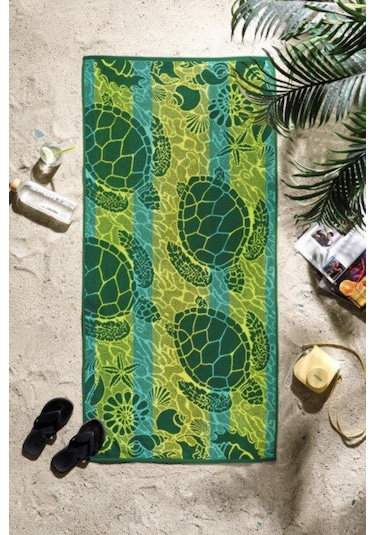 Özdilek Swimming Turtle Plaj Havlusu