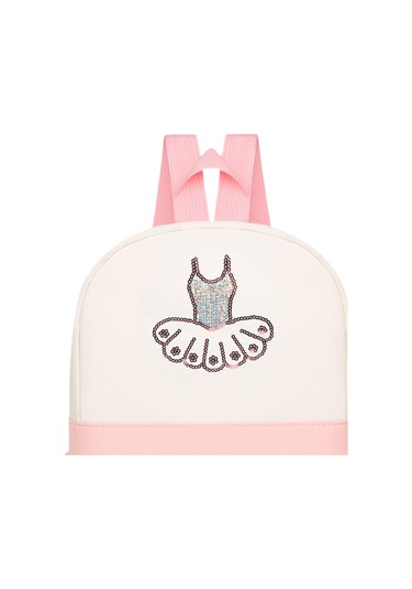 Suntek Bale Dans Sırt Çantası Kızlar Latin Dansı Jimnastik Pembe