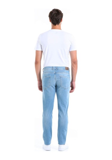 Hatemoğlu Mavi Slim Fit Düşük Bel Basic Kot Pantolon Mavi