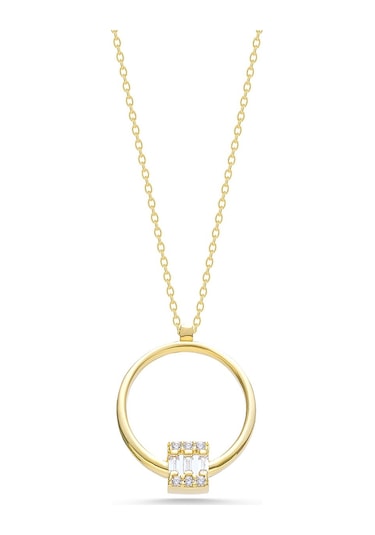 Sefa Gold 14 Ayar Altın Baget Kolyesfkl254