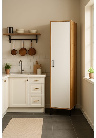 Ahşap Tek Kapılı Dolap