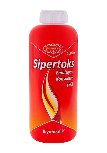 Biyoteknik Sipertoks Çözelti Bit Pire Kene İlacı 1 L