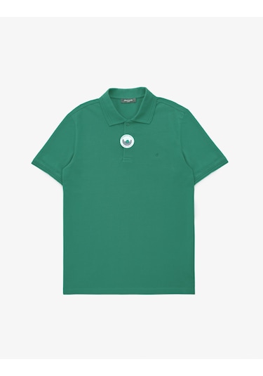 Pierre Cardin Erkek Yeşil Tişört Basic 50325323-vr054