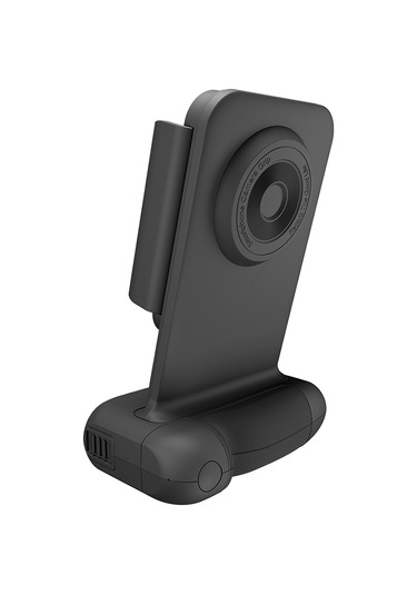 Wezone Rx01-b Bluetooth Kumanda Kamera Kolu - 15w Kablosuz Şarj, Dönüştürülebilir Telefon Tutucu, Dahili Pil, Siyah