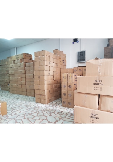 Dilimli Palet Streç Film 10cm 30 adet (üretici firma garantisi)