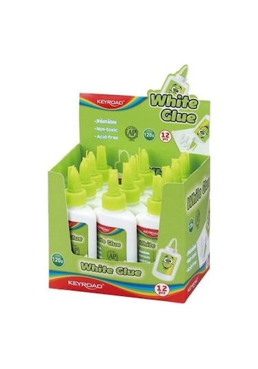 Keyroad Beyaz Tutkal 120 Gr. Su Bazlı Yıkanabilir