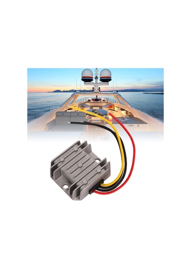 Reedark 12v'den 24v'ye 3a 72w Ip68 Su Geçirmez Artırıcı, Otomobil/gemi Uyumlu, Aşırı Akım-koruma Alüminyum Blok Güneş Enerjisi-led İçin