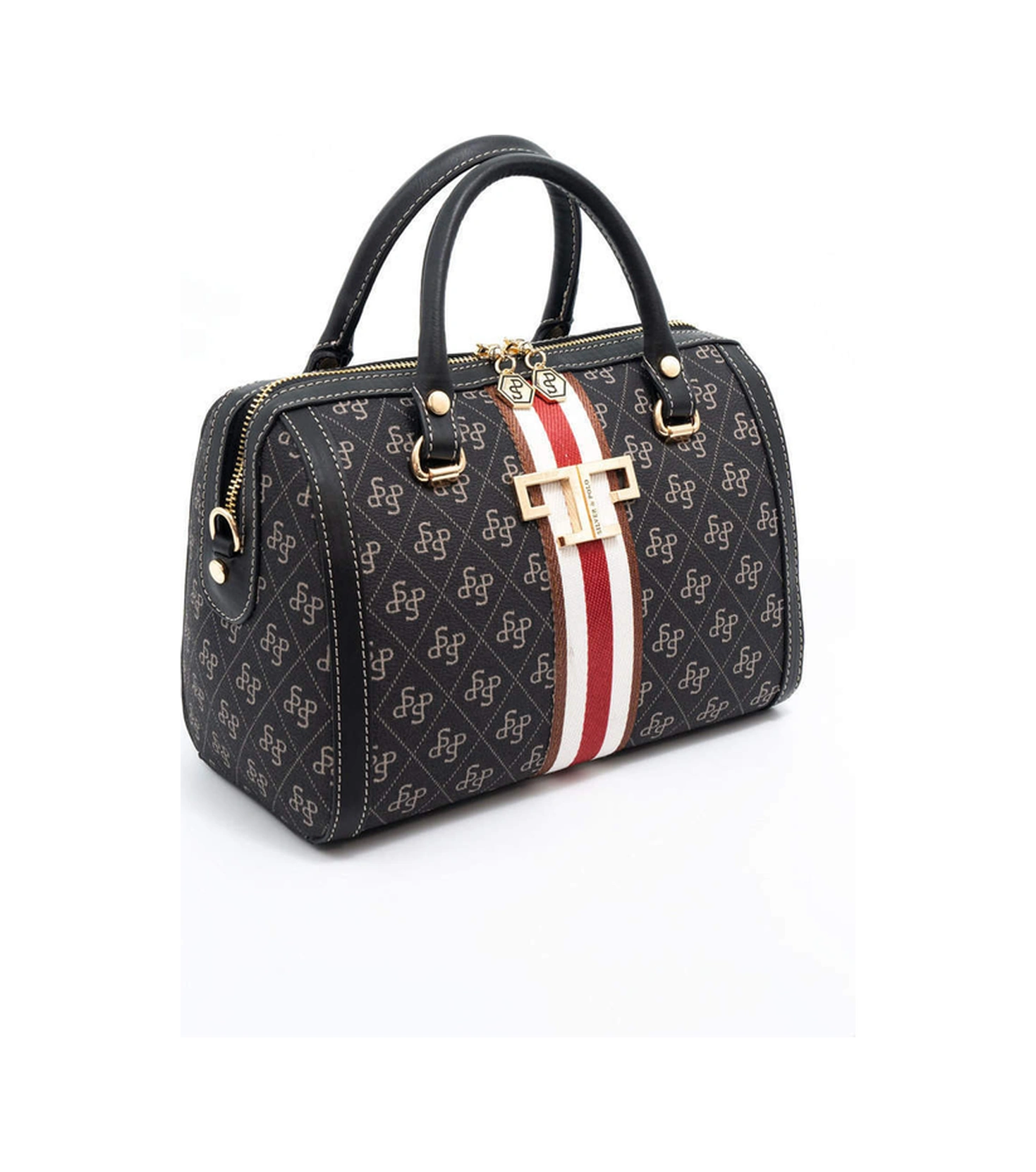 Silver Polo Kadın El Ve Çapraz Çanta 1091 Füme - Siyah