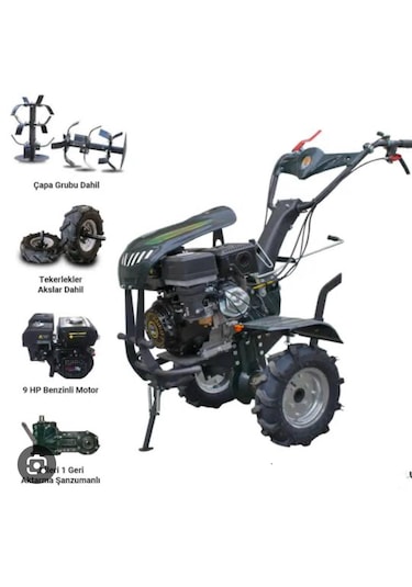 Kaan 36S-S3 9 HP 3+1 Benzinli Çapa Makinesi