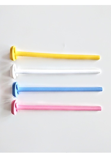 Ahsev Petshop Plastik Kuş Tüneği 18 CM 2 Adet