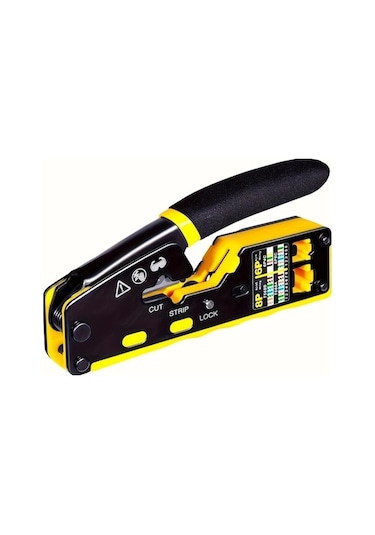Besthome1 Dream011 Rj45 Krimp Aleti Seti Cat5e-cat6 Cat6a 8p8c Ethernet Crimper Tel Soyucu Kesici