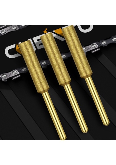 Lemestar Titanyum Kaplama Zincir Testeresi Bileme Aleti Seti, 8 Parça, Elektrikli Testereler İçin Yüksek Performans