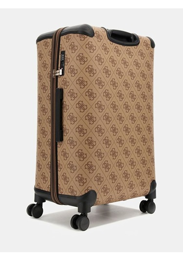 Guess Berta Kadın Büyük Boy Valiz Twob8688988 Kahverengi