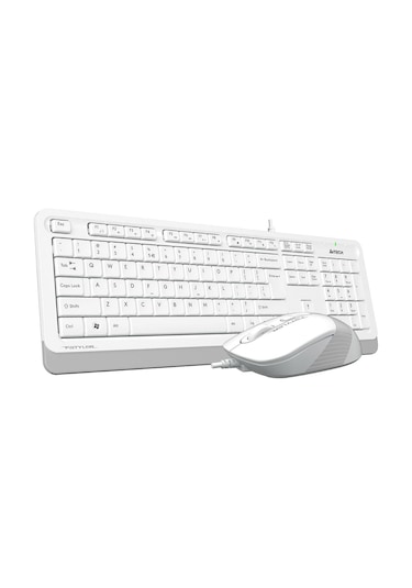 A4 Tech F1010 USB Kablolu Multimedia Q Klavye Mouse Set