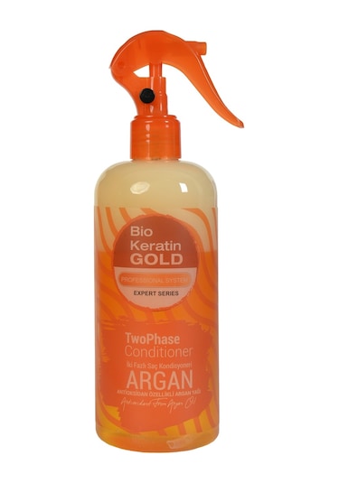 Bio Keratin Gold Arganlı Çift Fazlı Fön Suyu 400 ML