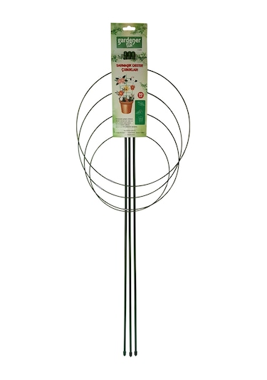 Gardener 53698 Halkalı Destek (sarmaşık) Çubuğu-90 Cm