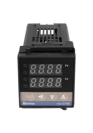 Ranyeek Rex-c100 Pıd Akıllı Sıcaklık Kontrolörü Seti - 1m K Tipi Prob + 40a Solid State Röle Isıtma/soğutma Uygulamaları İçin