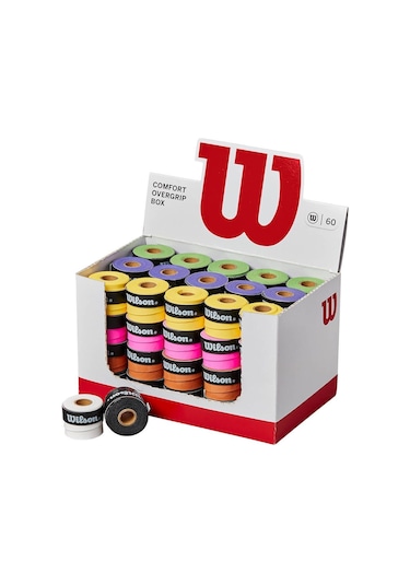 Wilson Comfort Overgrip Box 60lı Kutuda Karışık Renkli 8410701001