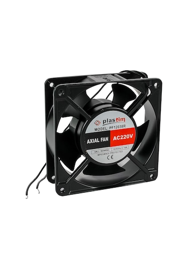 Plastim Bilezikli Aksiyel Fan 120x120x38 Mm 220v Ac