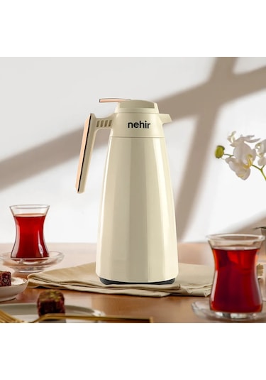 Nehir Nihal Termos 1,5 Litre Krem Rose
