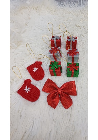 Yılbaşı Ağacı Süsü 9 Lu Set 0