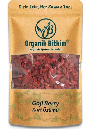 Organik Bitkim Goji Berry Kurt Üzümü 1000 G