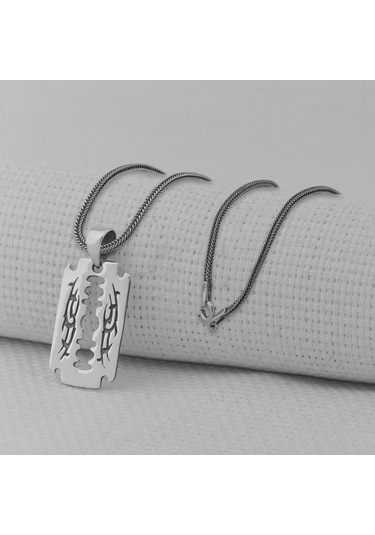 Takıhan Jilet 925 Ayar Erkek Gümüş Kolye