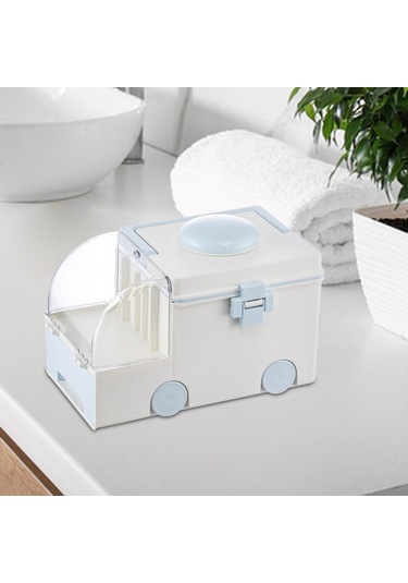 Suntek Araba Araç Ev Mavi Için İlk Yardım Saklama Kutusu