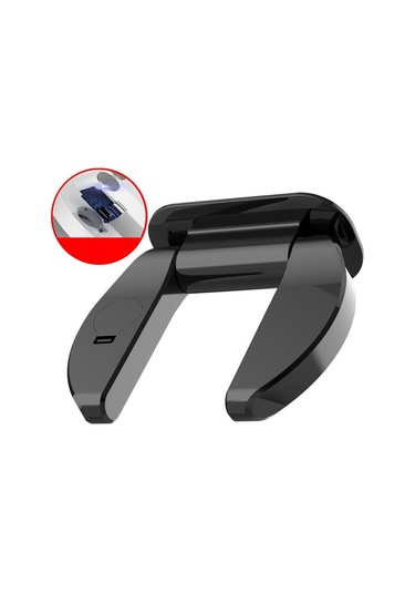 Sones Yalnız Yaşayan Hırsızlık Önleyici Kapı Durdurucu Deliksiz Çocuk Güvenlik Kilidi Alarmlı Siyah