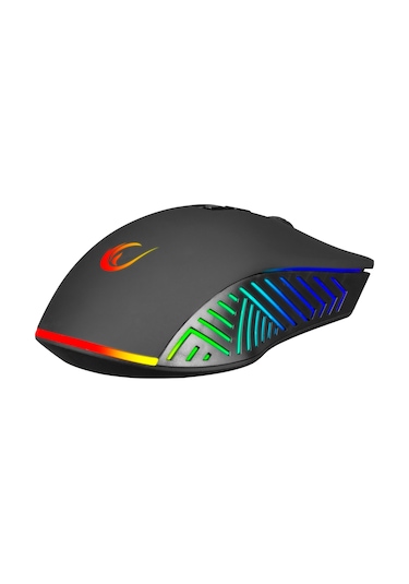 Rampage Fitment KM-GX7 Kablolu Gökkuşağı Aydınlatmalı Klavye + Mouse + Kulaklık + Mouse Pad